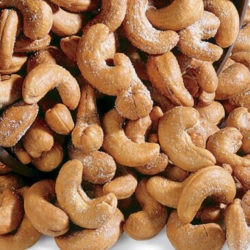 salt cashews